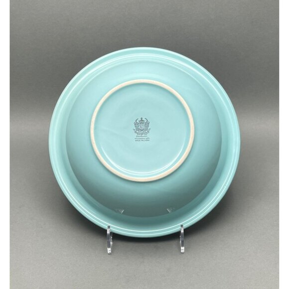 Vintage ND Exclusive Aquamarine Blue Ceramic Vegetable Serving Bowl - Picture 3 of 9